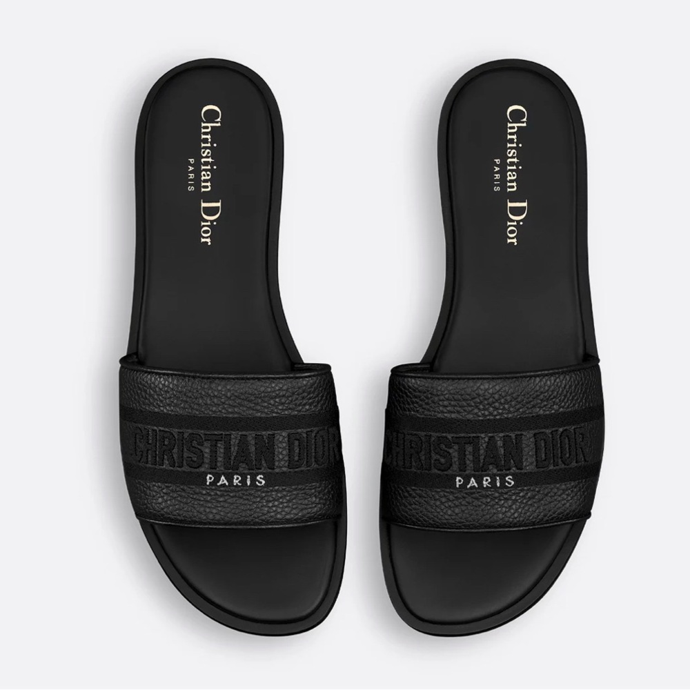 Dior Dway Slide in black size 38